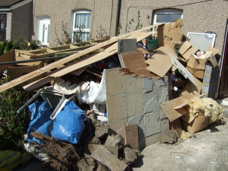 Community participating in waste management